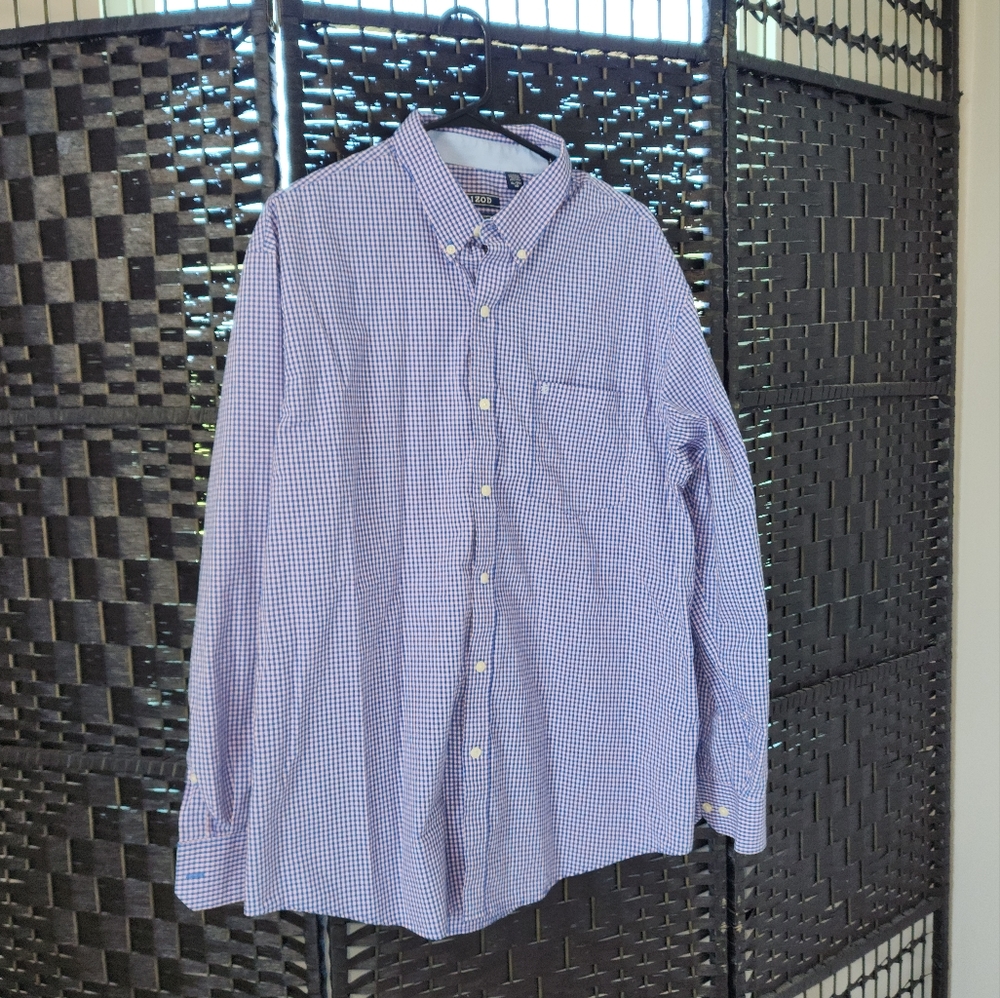 EUC, men's IZOD long sleeve shirt